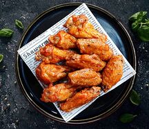 Куриные крылышки в соусе BBQ