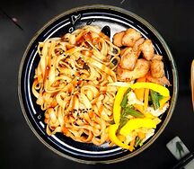 Wok со свининой