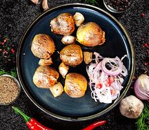 Картошка с курдюком