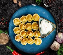 Пельмени домашние с говядиной 15 шт