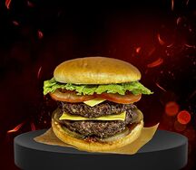 Бургер Биг с курицей на углях