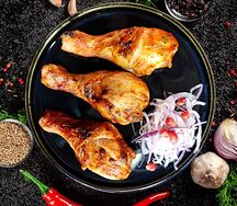 Шашлык из куриной голени