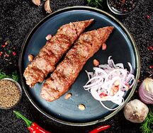 Люля-кебаб из свинины