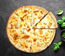 Пицца Четыре сыра маленькая