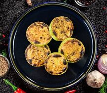 Кабачки на углях 