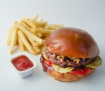 Барбекю бургер Большой комбо