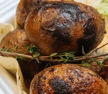 Картофель с курдюком