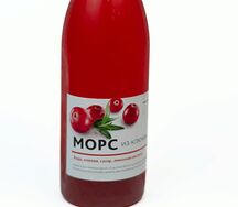 Морс из клюквы