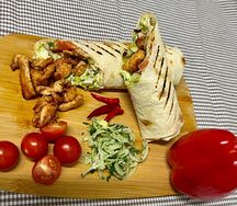 Халяль шаурма из курицы в лаваше L