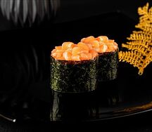 Дабл гункан Сяке спайси