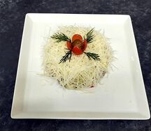 Салат с языком