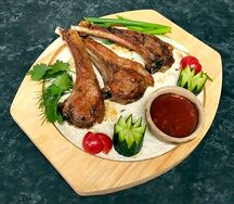 Шашлык из бараньей корейки