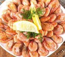 Креветки отварные