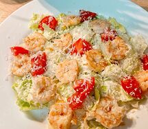 Цезарь с креветками