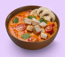 Том ям с цыплёнком