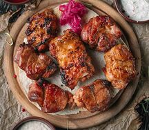 Шашлык из cвинoй шеи