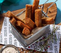 Гренки чесночные