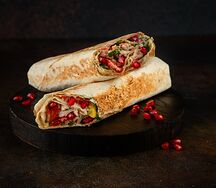 Шаурма по-арабски с курицей