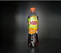 Холодный чай Lipton черный с персиком
