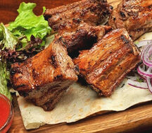 Шашлык из свиных ребер