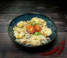 Удон с креветками
