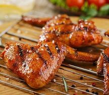 Шашлык из куриных крылышек