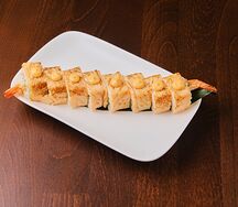 Опаленный с креветкой