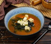Мисо суп с сыром тофу