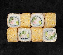 Калифорния кунжут с крабом
