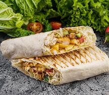 Шаурма с картофелем фри
