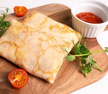 Блинчик с ветчиной и сыром 