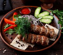 Люля-кебаб из баранины