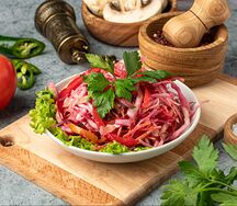 Салат с капустой