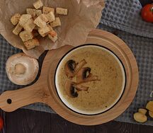 Грибной крем-суп