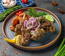 Казан-кебаб из баранины