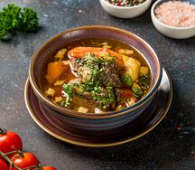 Шурпа с говядиной