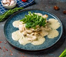 Фрикасе с грибами