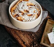 Картофель фри и брынза