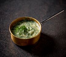 Пюре с укропом