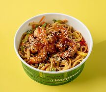 Wok с креветками