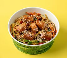 Wok с тунцом