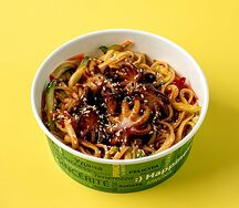 Wok с осьминогом