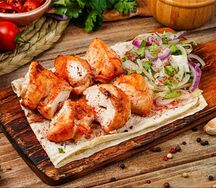 Шашлык из куриной грудки
