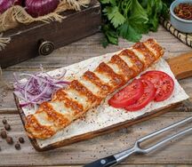 Люля-кебаб из курицы с сыром