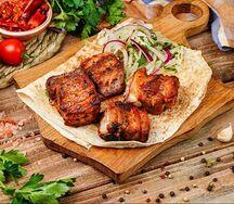 Шашлык из свиных ребрышек