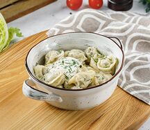Пельмени ручной лепки с курицей