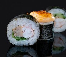 Запеченная креветка