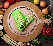 Шаурма в чесночном лаваше