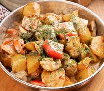 Жаркое с говядиной