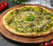 Фокачча с соусом песто